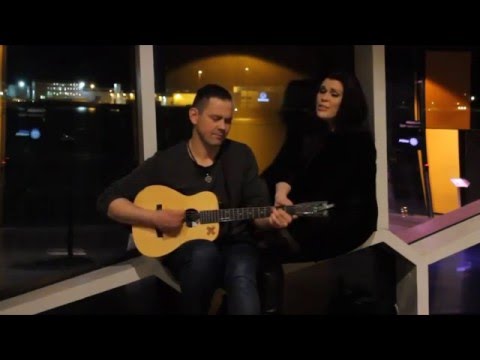 Erna Hrönn and Hjörtur sing their Söngvakeppnin entry, "I Promised You Then"