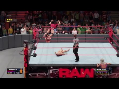 WWE 2K18_Brie Bella w/Nikki Bella vs. Mickie James w/Alexa Bliss