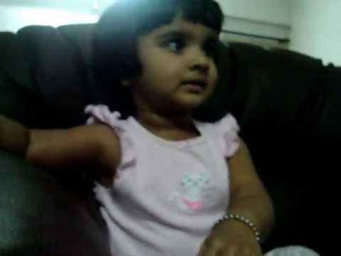 Anarghya at 1 and a half answering questions