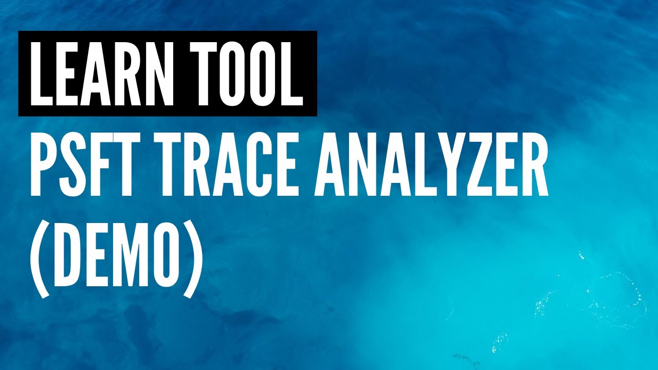 PeopleSoft Trace Analyzer