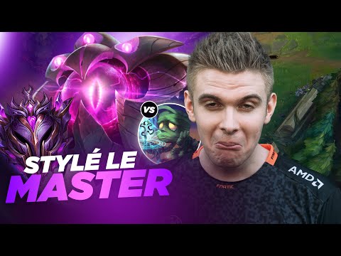 RHOBALAS : SOLOQ SMURF | STYLE LE MASTER - VEL'KOZ VS AMUMU | LOL FR