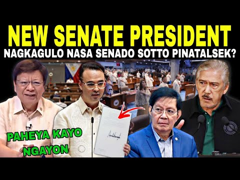 BIG NEWS! SENATE PRESIDENT NASl CAYETANO? MARCOLETA PINAHEYA NG HUSTO SI SOTTO AT LACSON