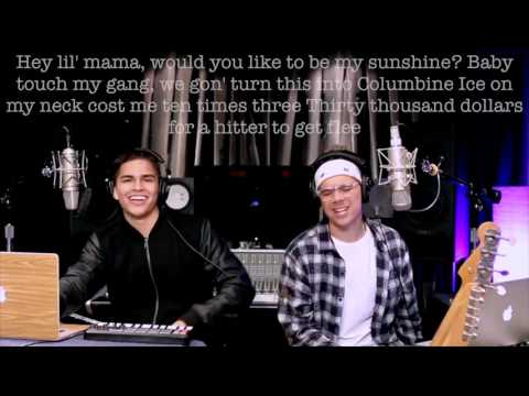 Fake Love, Broccoli & Caroline - Drake, D.R.A.M. & Aminé (William Singe & Alex Aiono Mashup) lyrics