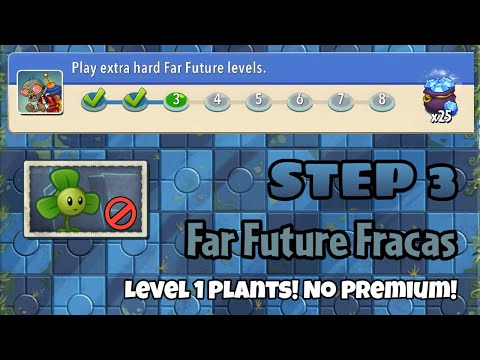 Plants vs Zombies 2 | Epic Quest: Far Future Fracas - Step 3