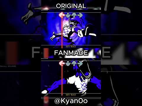 silly billy - original vs fanmade animation #fnf #fnfmod