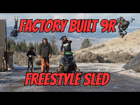 Testing My New Factory Freestyle Sled