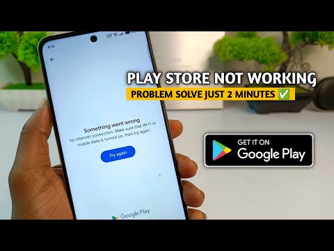 How to fix google play store not working problem - step By step #playstore
