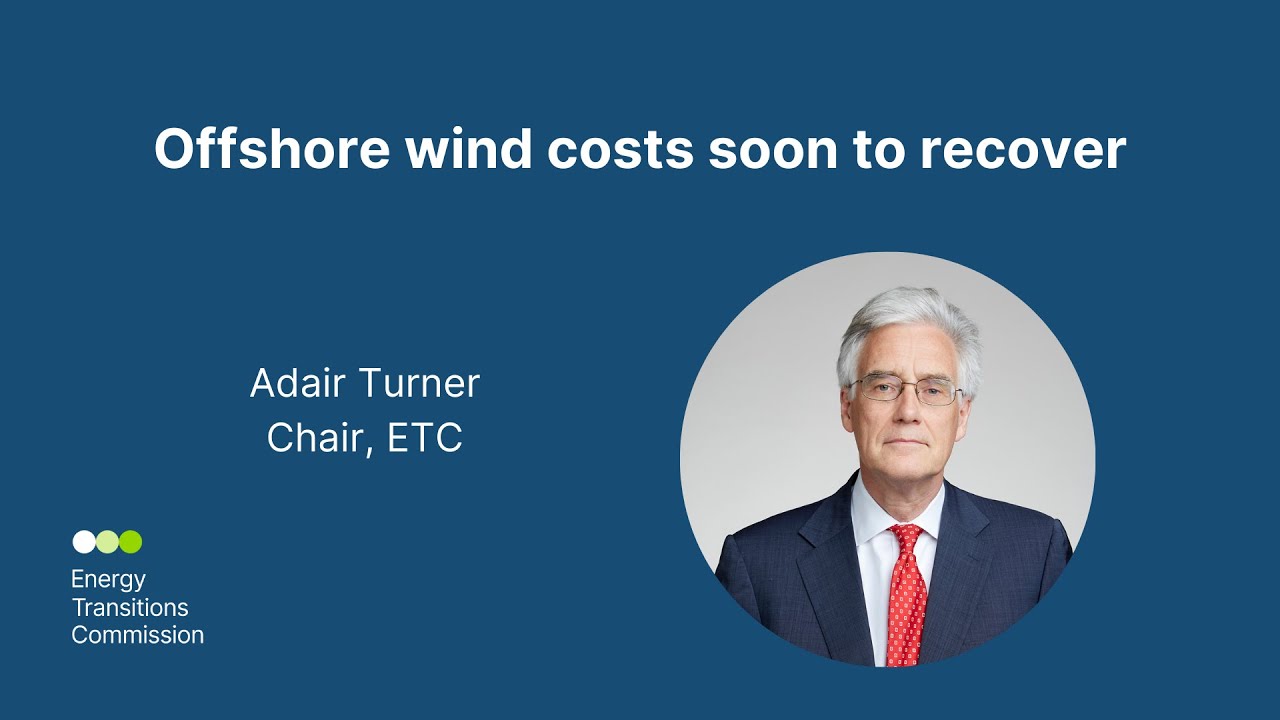 Offshore wind costs soon to recover to pre “crisis” levels