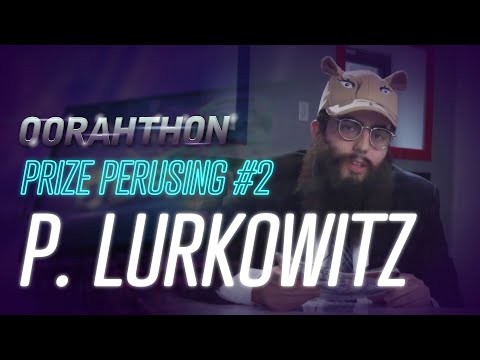 Prize Perusing #2 with Rabbi Pinchus Lurkowitz