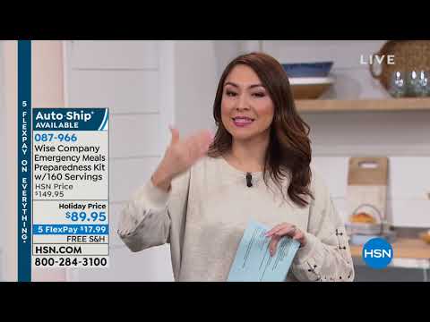 HSN | Wise Company Foods 12.30.2018 - 06 AM