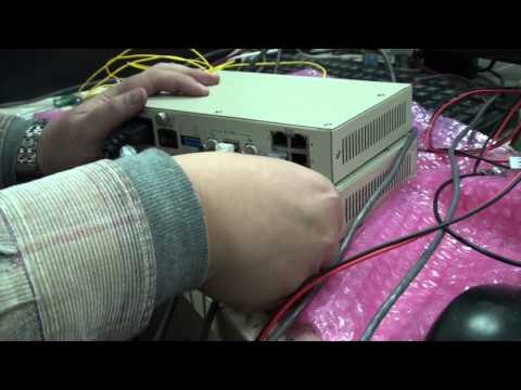 4 Ethernet over E1 interface converter - testing port isolation feature