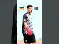 Ethiopia Vs South Africa Soccer Football Shorts