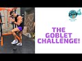 🍷THE GOBLET GAUNTLET! | BJ Gaddour Goblet Press Lunges Squats Workout Challenge
