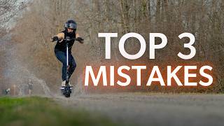 Top 3 E-scooter Mistakes to Avoid