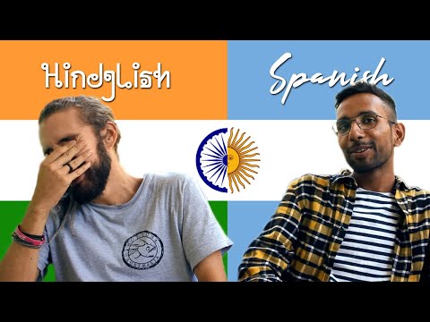 Foreigner tries to speak Hindi (Hindi & Spanish Language Exchange) 🇮🇳🇦🇷