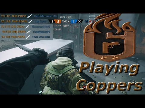 The Knife Ace! Road To Copper - Rainbow Six Siege Funny Moments
