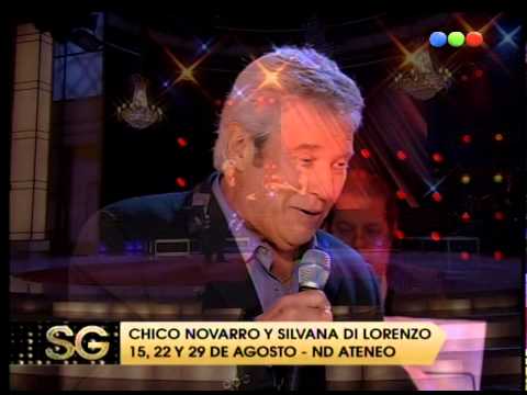 Chico Novarro y Silvana Di Lorenzo "Arráncame la vida" - Susana Gimenez