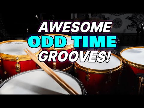 5 (kind of) Easy Odd Time Grooves For Drummers! | DRUM LESSON