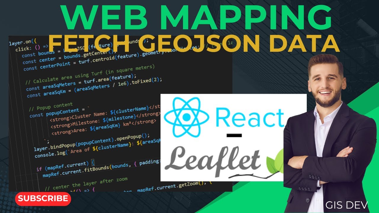 PROVEN Strategy To Fetch and Display GeoJSON Data in React Leaflet | Web Mapping.