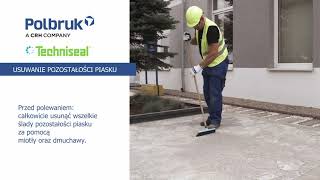 Piasek polimerowy TECHNISEAL 25 kg granitowy/szary (Foto 8)