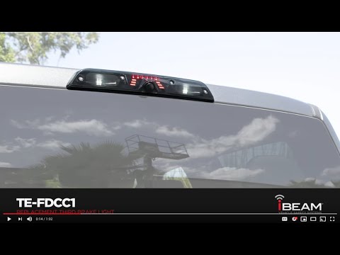 iBEAM's Replacement Third Brake Light Cargo Camera for Ford Trucks (TE-FDCC1)