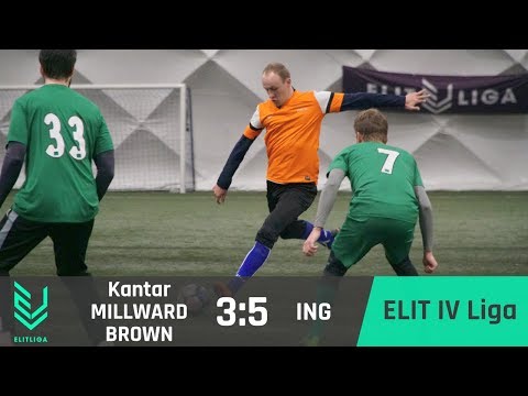 Kantar MILLWARD BROWN 3:5 ING - ELIT IV Liga [ZIMA 2018]