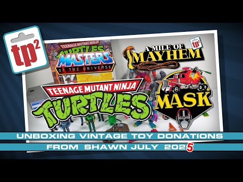 Unboxing Vintage Toy Donations from Shawn - July 2025 - TP2