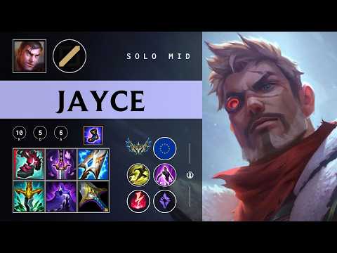 Jayce Mid vs Cassiopeia - EUW Challenger Patch 26.04