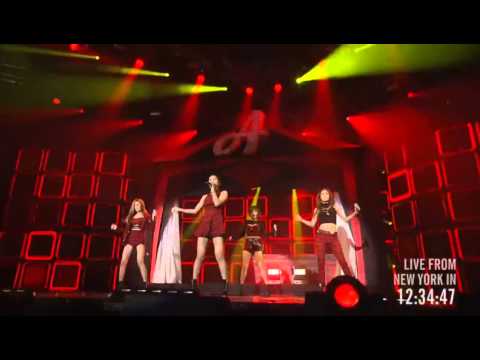 131103 Miss A - Intro & Good-bye Baby & Bad Girl Good Girl @ Youtube Music Awards 2013 [720P]