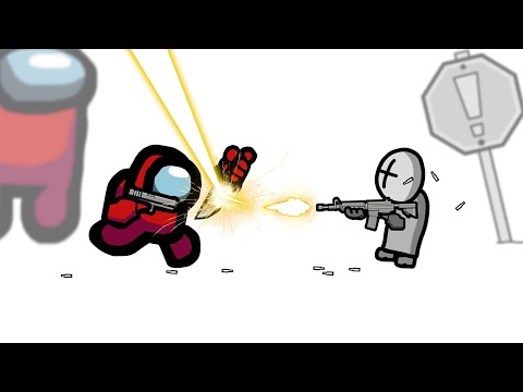 Mini Crewmate Kills Madness Combat Characters - Part 2 | Among Us