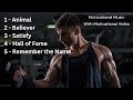 Gym Motivational Music Motivational Video Strong Bollywood English Boost Up