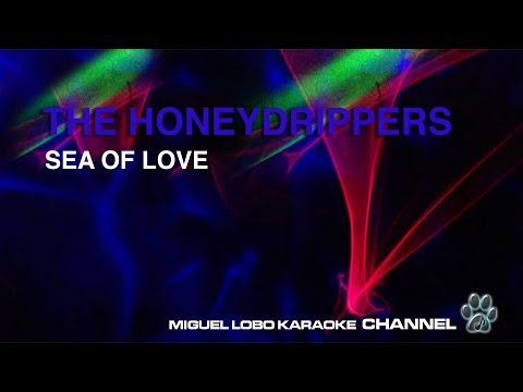 THE HONEYDRIPPERS - SEA OF LOVE - Karaoke Channel Miguel Lobo