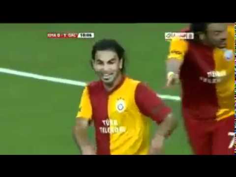 Real Madrid  Galatasaray 0-1 Selcuk Inan.