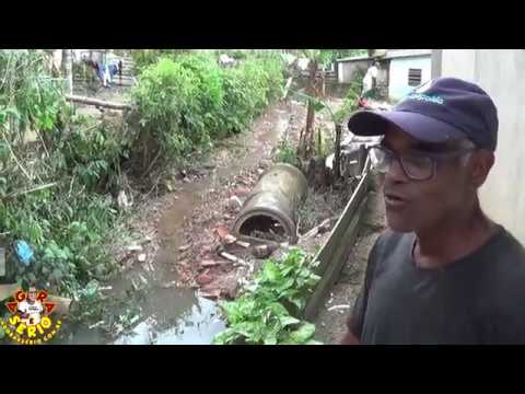 Esgoto a céu aberto tira o sossego dos Moradores da Favela do Justinos