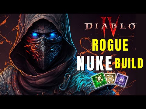 Diablo 4 Rogue Death Trap NUKE Build Guide - UNLIMITED POISON & DEATH TRAPS!
