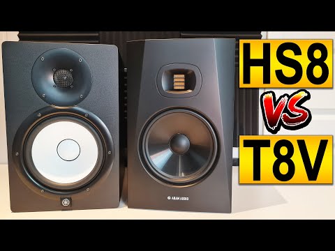 Yamaha HS8 VS ADAM Audio T8V - Which One Should You Buy?