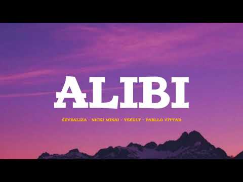 SEVDALIZA, NICKI MINAJ - ALIBI REMIX FT. PABLLO VITTAR & YSEULT (VISUALIZER) [MASHUP]