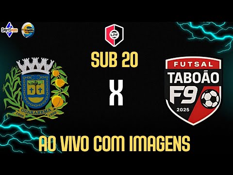 GUARAREMA X TABOÃO F9 | AO VIVO COM IMAGENS | LIGA PAULISTA | SUB 20 |