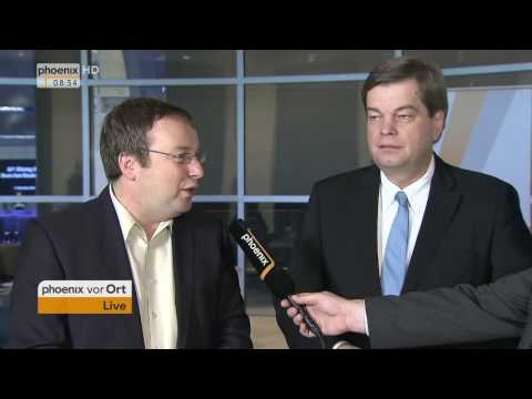 Interview im Bundestag mit Enak Ferlemann und Oliver Krischer am 02.12.2016