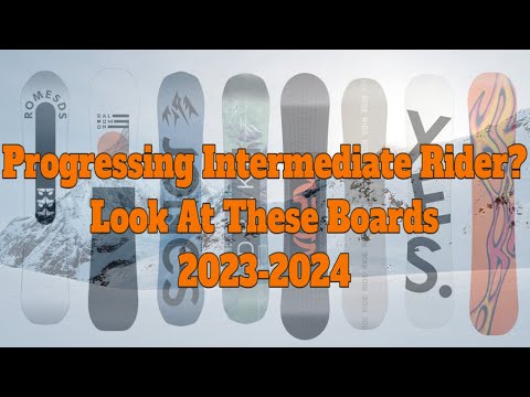 The Top 5 Intermediate Snowboards of 2023-2024