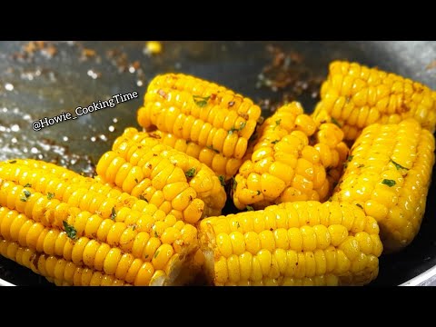 Easy Garlic Butter Sweet Corn Recipe