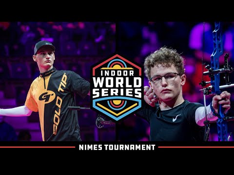 Tim Jevsnik v Victor Bouleau – compound men (U21) gold | 2022 Nimes Tournament