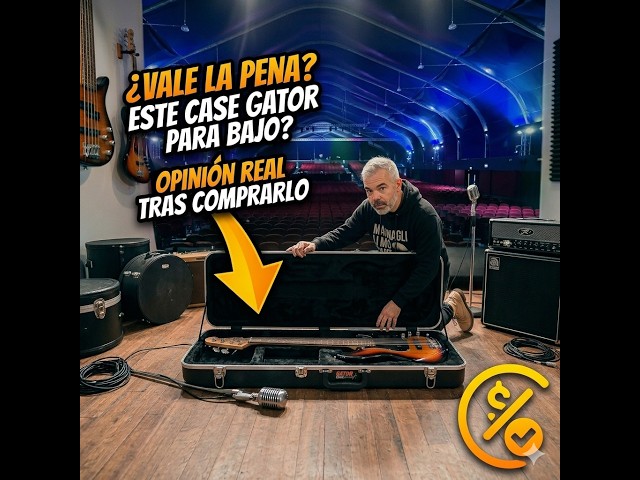 Vídeo relacionado con Gator Cases Estuche de Madera Dura para Bajos Eléctricos; Se Adapta a Bajos Fender Precision/Jazz, y Más (GWE-Bass)