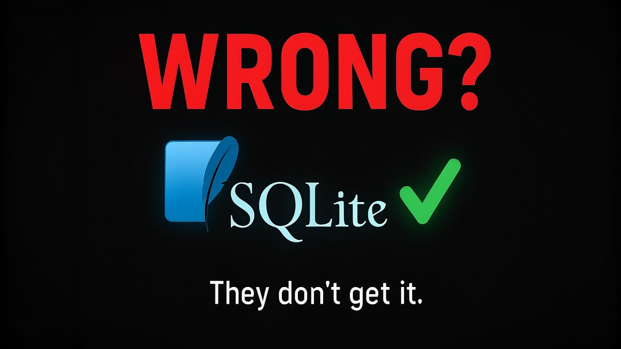 Everyone Is Wrong About SQLite (Here’s When It Beats Postgres)