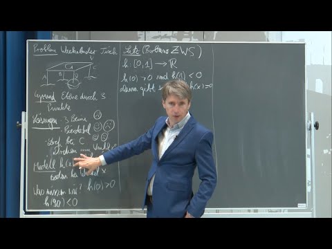 Mathevorlesung an der Uni Trier - Was tun, wenn ein Tisch wackelt?
