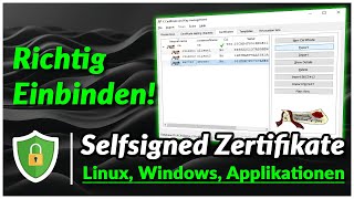 🔐 Self-Signed Zertifikate RICHTIG einbinden ✅ Windows, Linux & Browser erklärt! 🌍💻