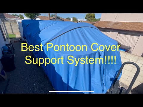 Best Pontoon Cover Support System
