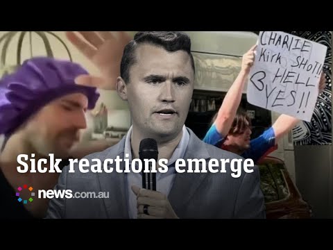 'Disturbing' reactions follow Charlie Kirk’s shooting death