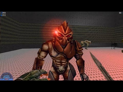 Skin Tester Aliens Preds - AvP2 Custom Map (Complete Playthrough)
