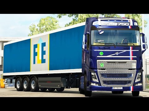 ETS 2 1.26 Volvo FH16  Brest - Rennes